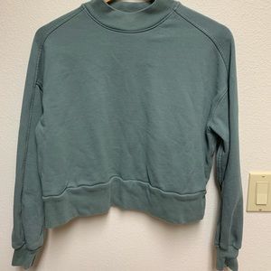 Everlane the track cropped sweatshirt